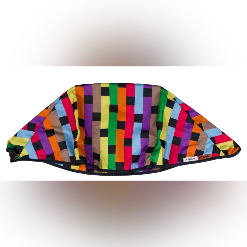 Bugaboo Cameleon 1 Bassinet And Canopy Hood Cover Collaboration Missoni Rainbow - Picture 3 of 14